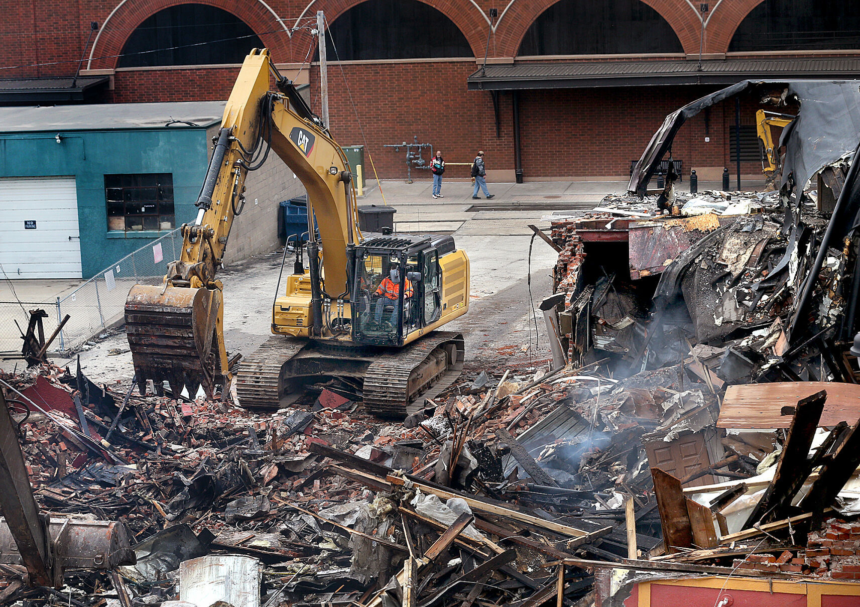 4th Street excavation